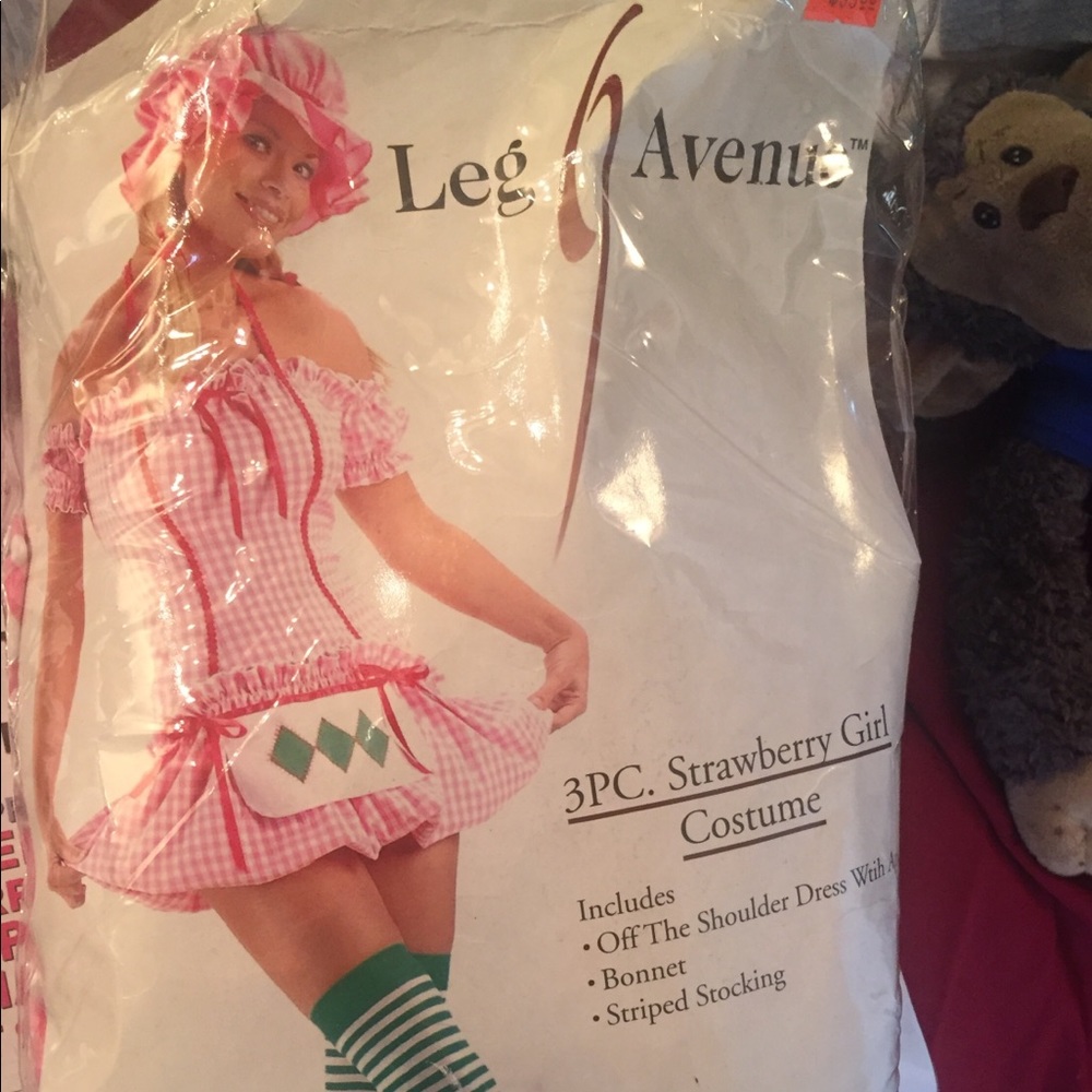 Strawberry girl costume